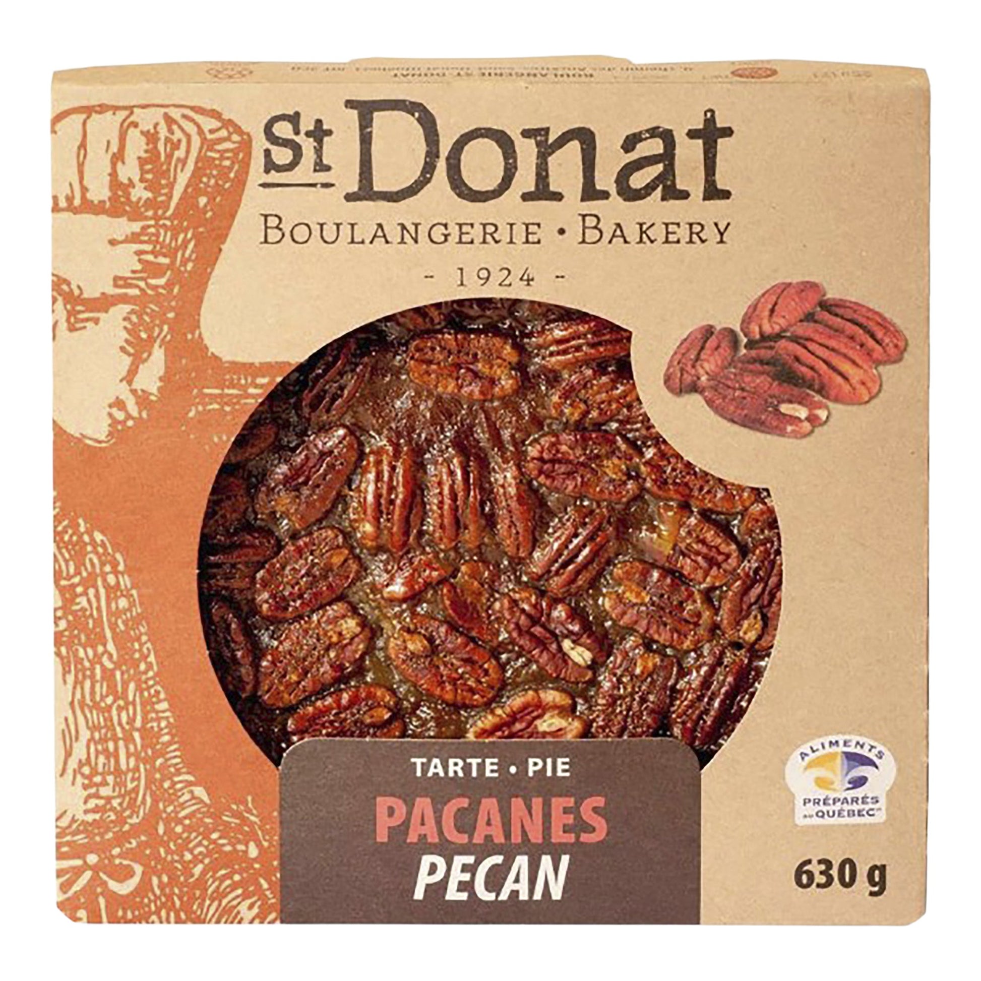 St. Donat Pecan Pie, 600 g - image 1