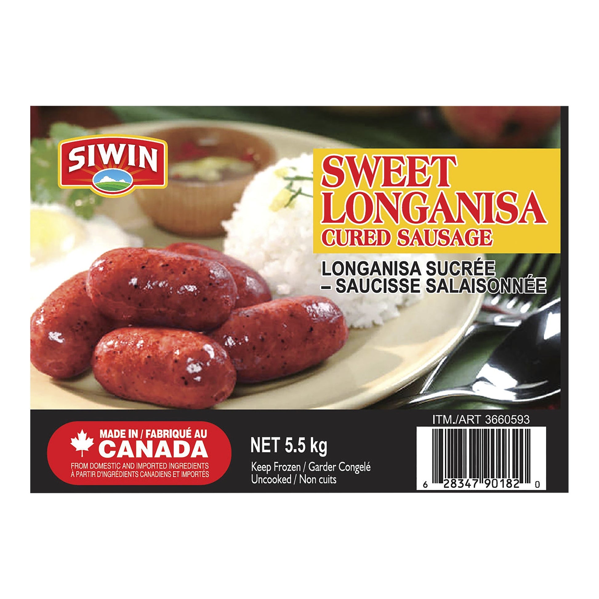 Siwin Sweet Longanisa, 11 x 500 g - image 4
