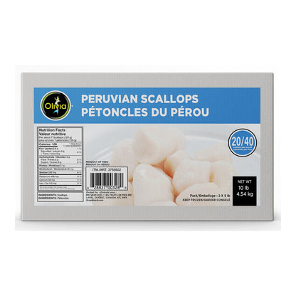 Olivia Peruvian Scallops, 4.54 kg - image 1