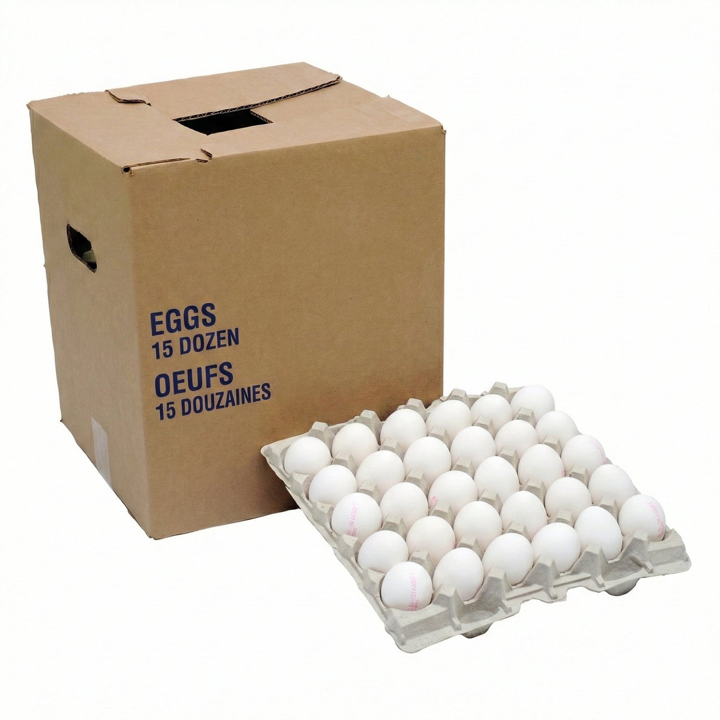 Large Loose White Eggs, 15 dozen - image 1