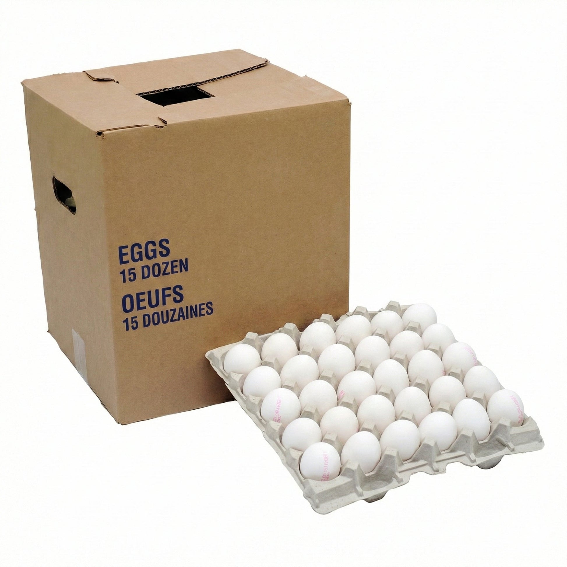 Large Loose White Eggs, 15 dozen - image 1