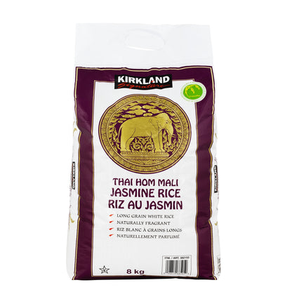 Kirkland Signature Thai Hom Mali Jasmine Rice, 8 kg - image 1