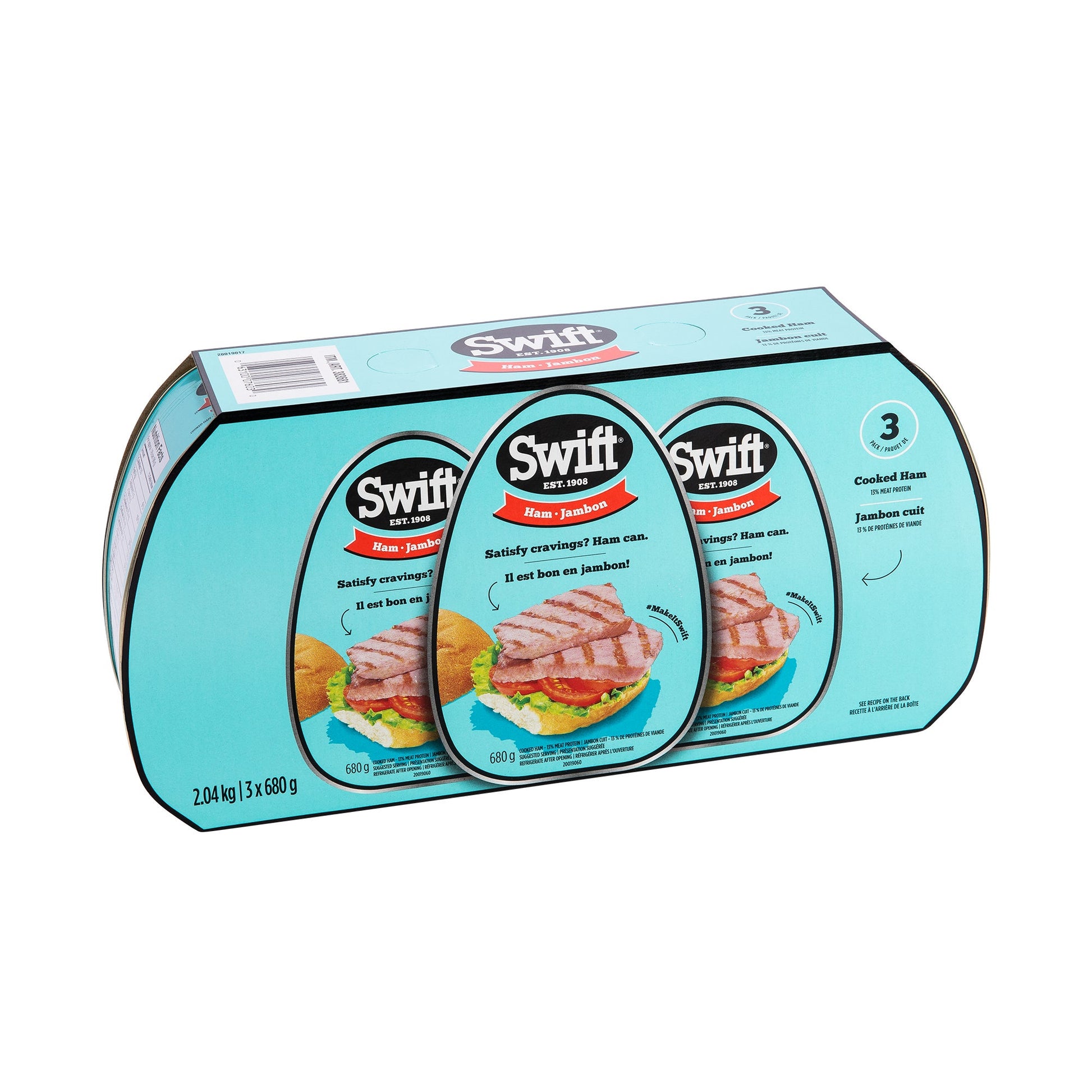 Swift Canned Ham, 3 × 680 g - image 2