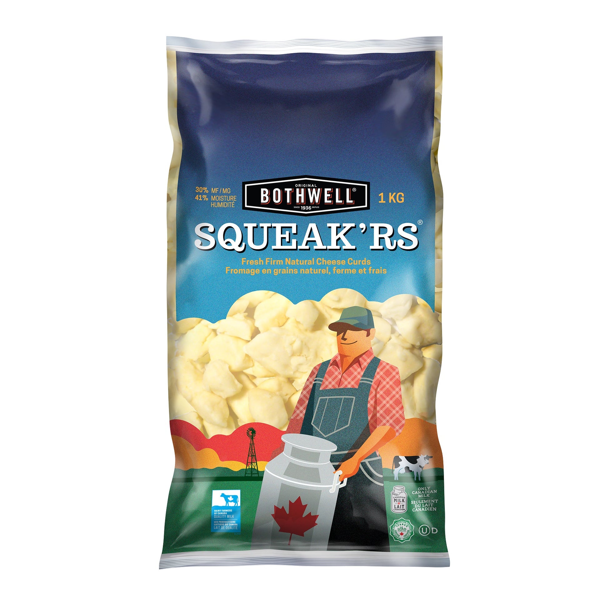Bothwell Squeak'rs Cheese Curds, 1kg - image 1