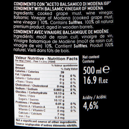 Goccia Aged 8 year Balsamic Vinegar, 3 x 500 mL - image 3