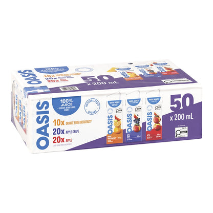 Oasis Assorted Juices 50 x 200 mL — image 1