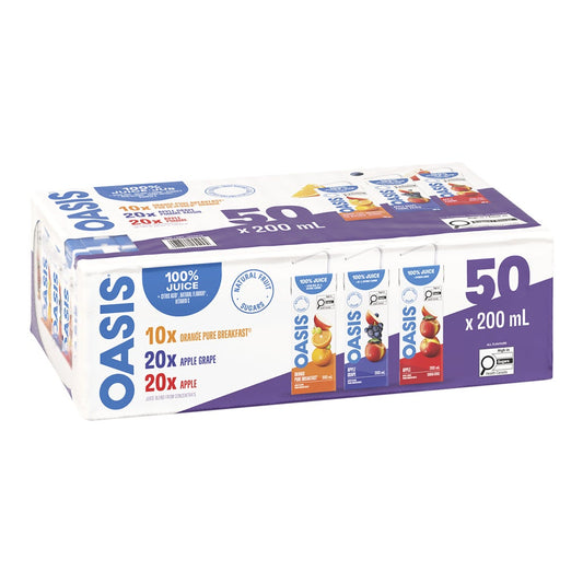 Oasis Assorted Juices 50 x 200 mL — image 1