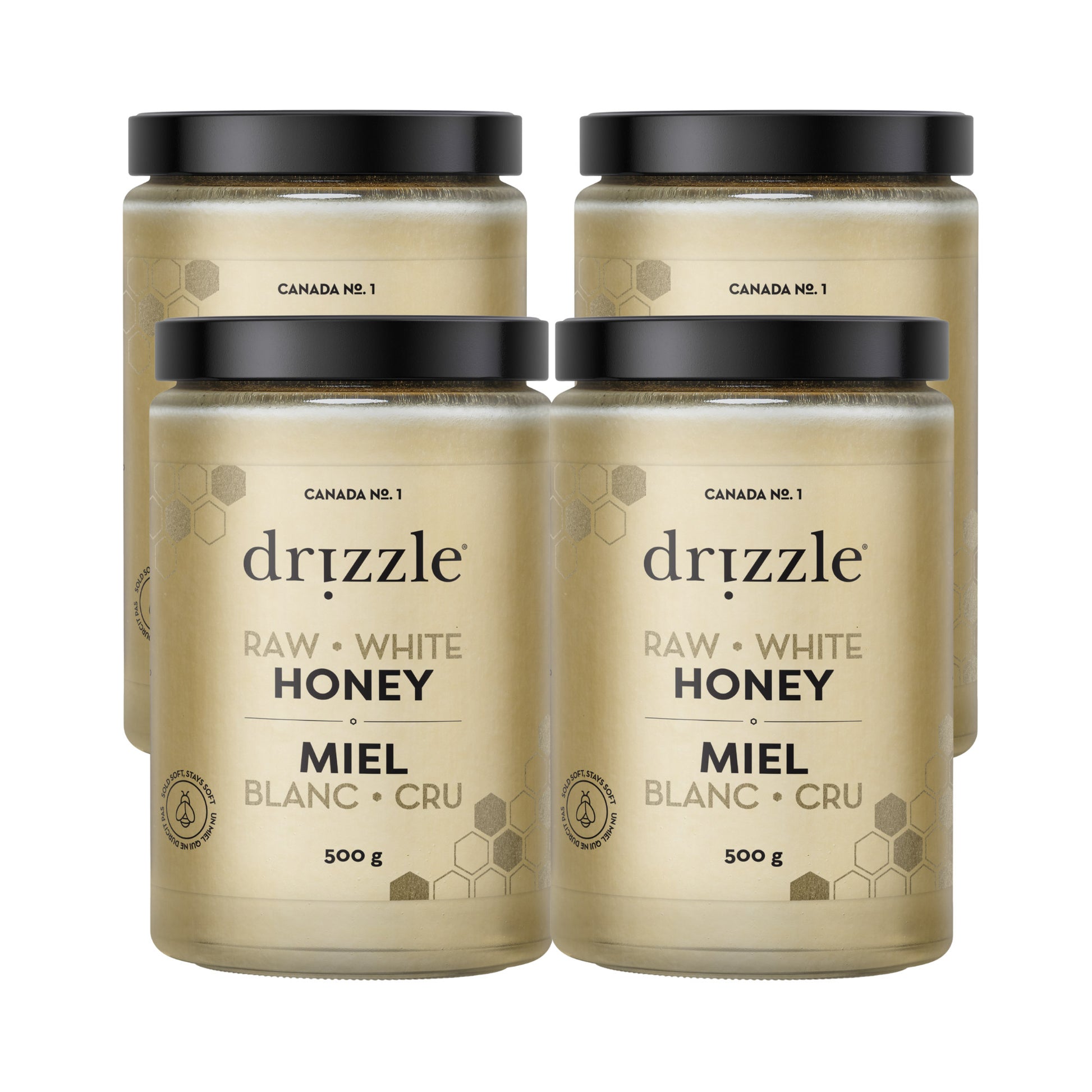 Drizzle Pure Raw Honey, 4 × 500 g - image 7