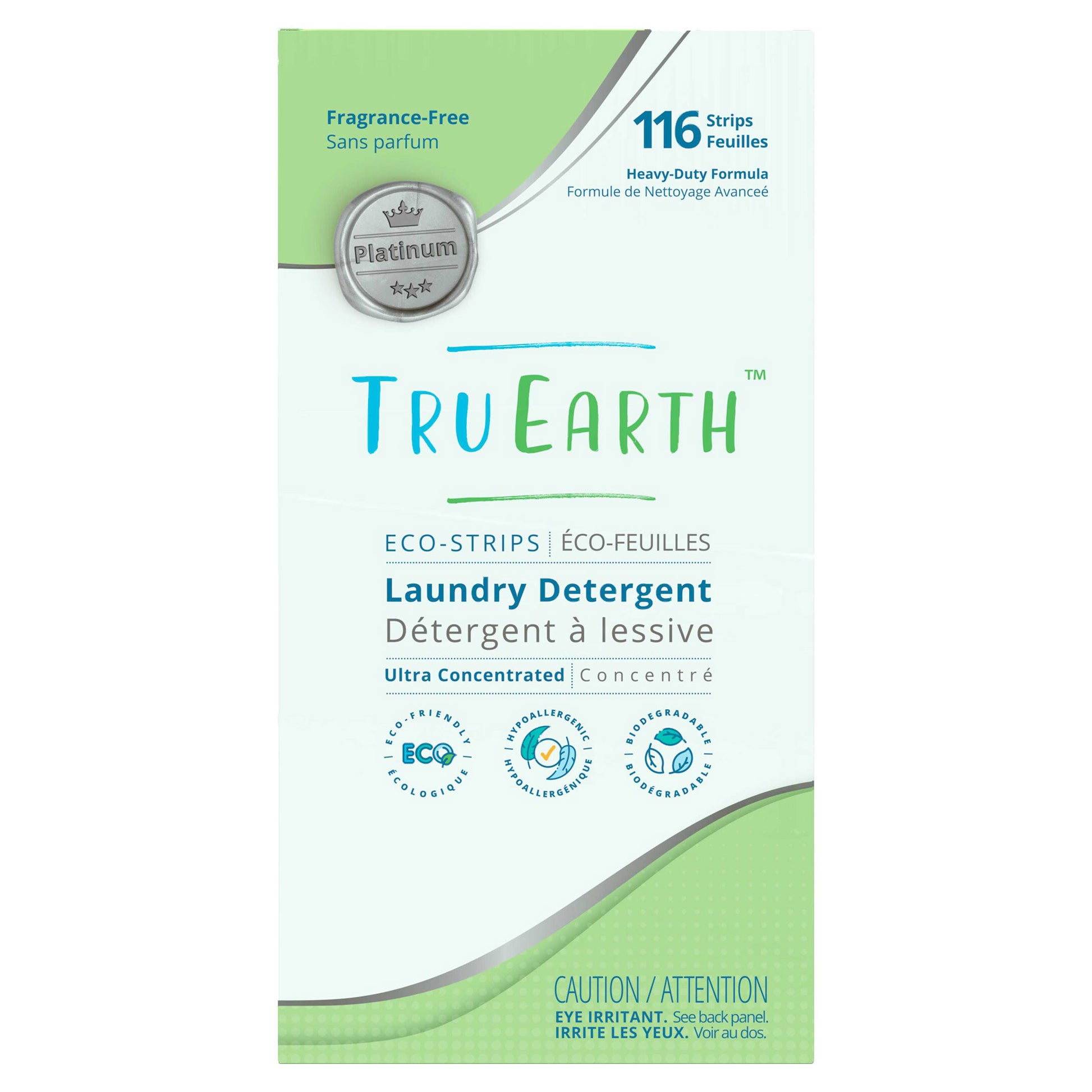 Tru Earth Platinum Eco-Strips Laundry Detergent, 116 Wash Loads - image 1