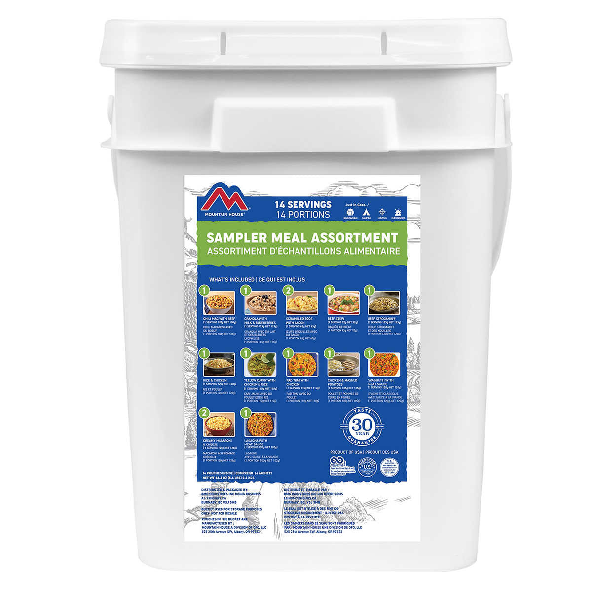 Mountain House Meal Assortment Bucket - image 2