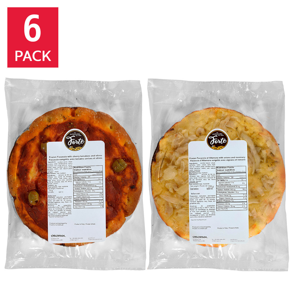 Altamura Focaccia Variety Pack, 12-pack - image 1