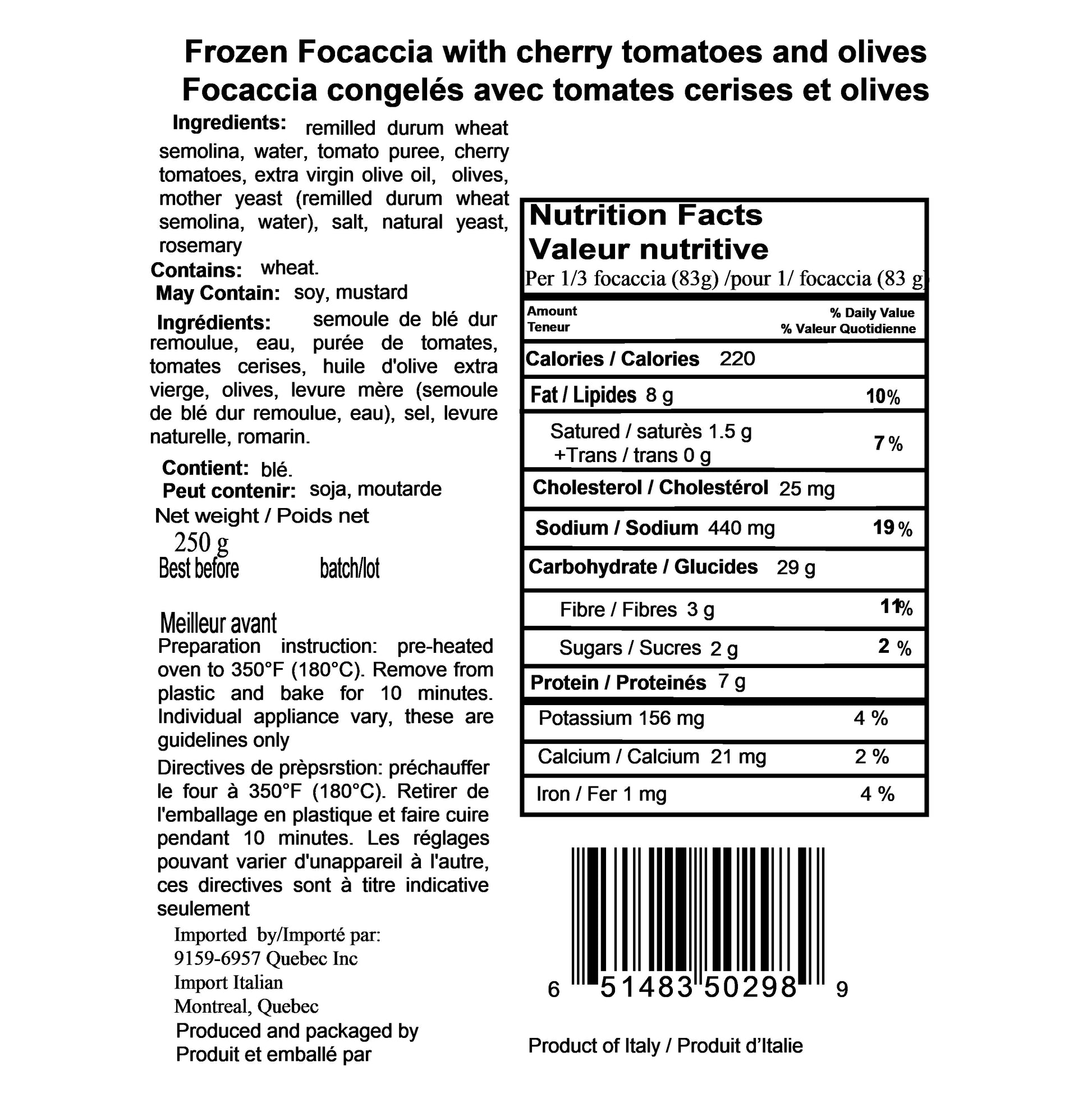 Altamura Focaccia Variety Pack, 12-pack - image 5