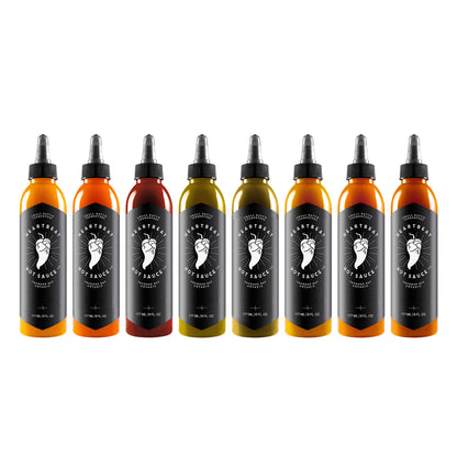 Heartbeat Hot Sauce Variety Pack, 8 × 177 mL - image 1