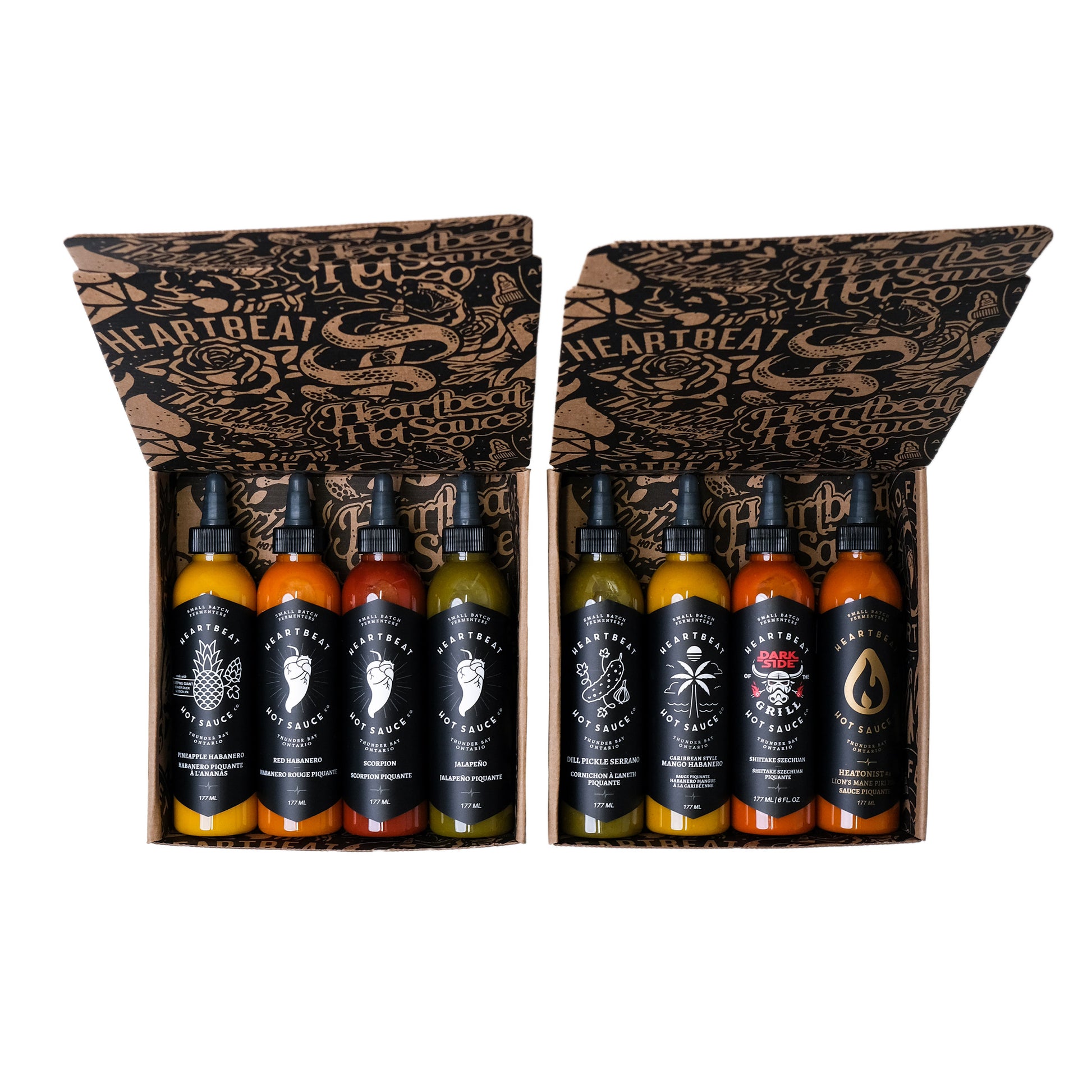 Heartbeat Hot Sauce Variety Pack, 8 × 177 mL - image 3