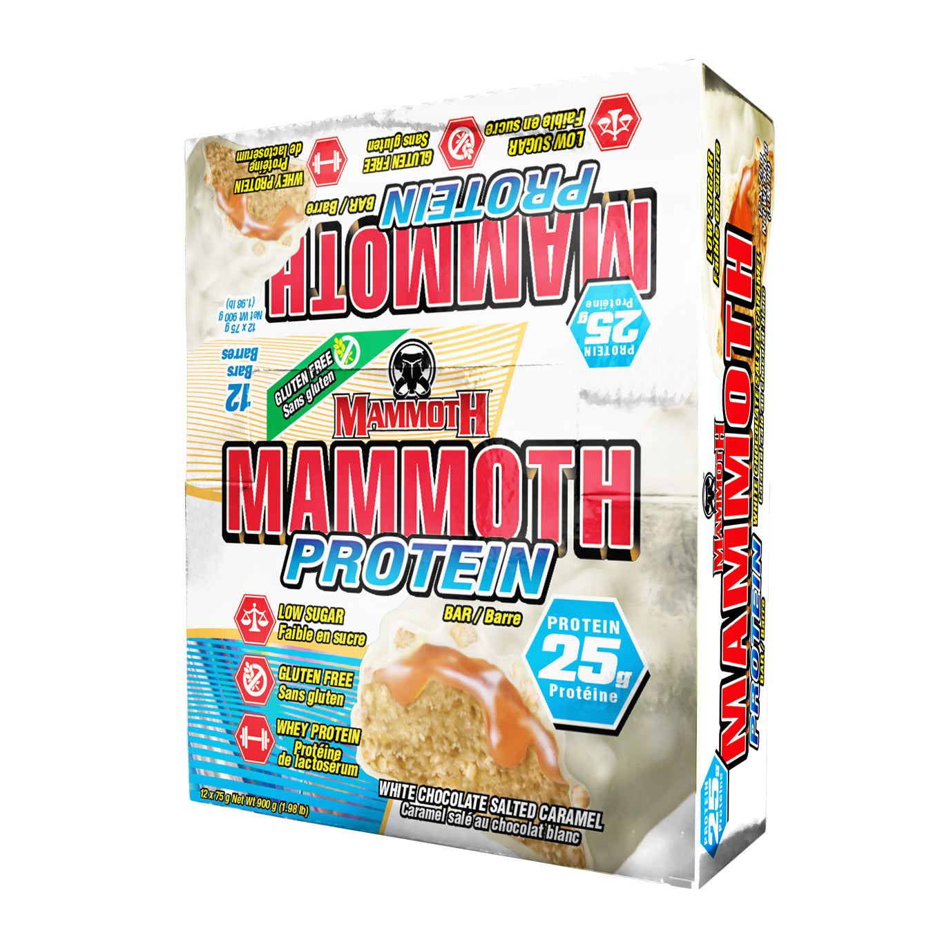 Mammoth Protein Bars, 12 × 75 g - image 2