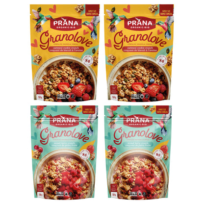Prana Granolove Organic Granola, 4 × 750 g - image 1