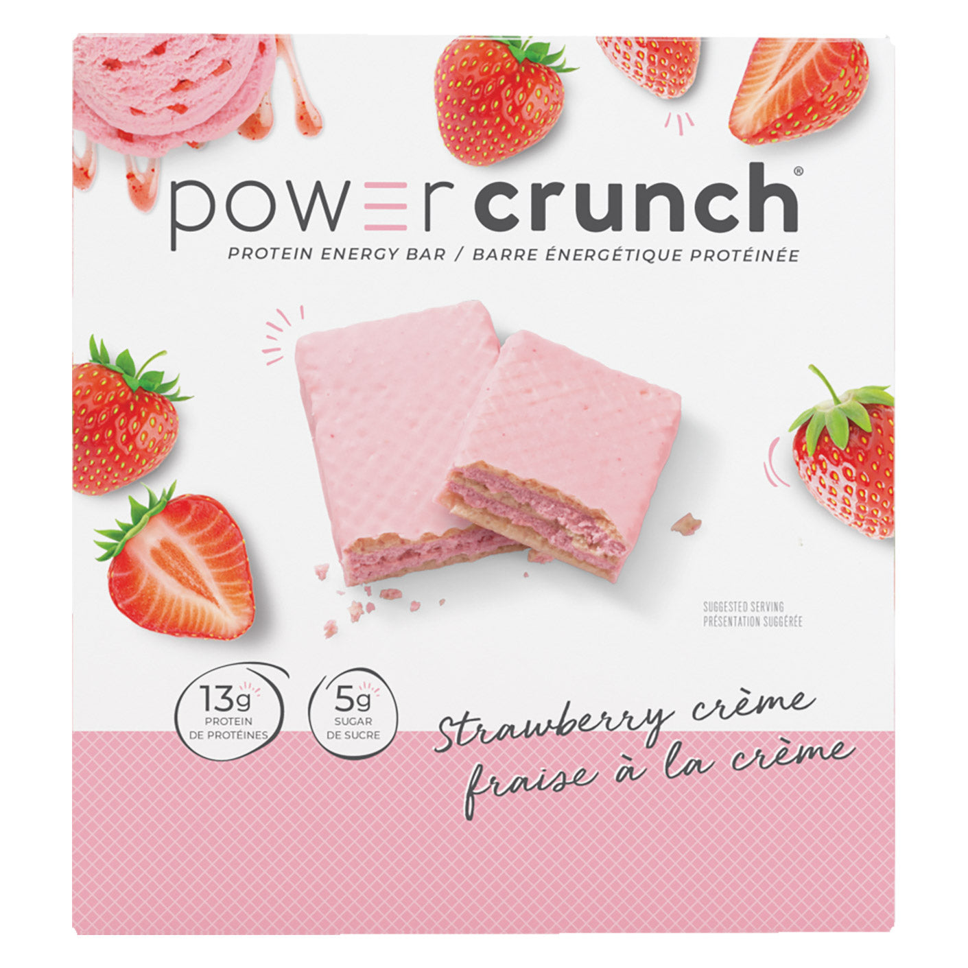 Power Crunch, Protein Bars, 12 × 40 g - image 2