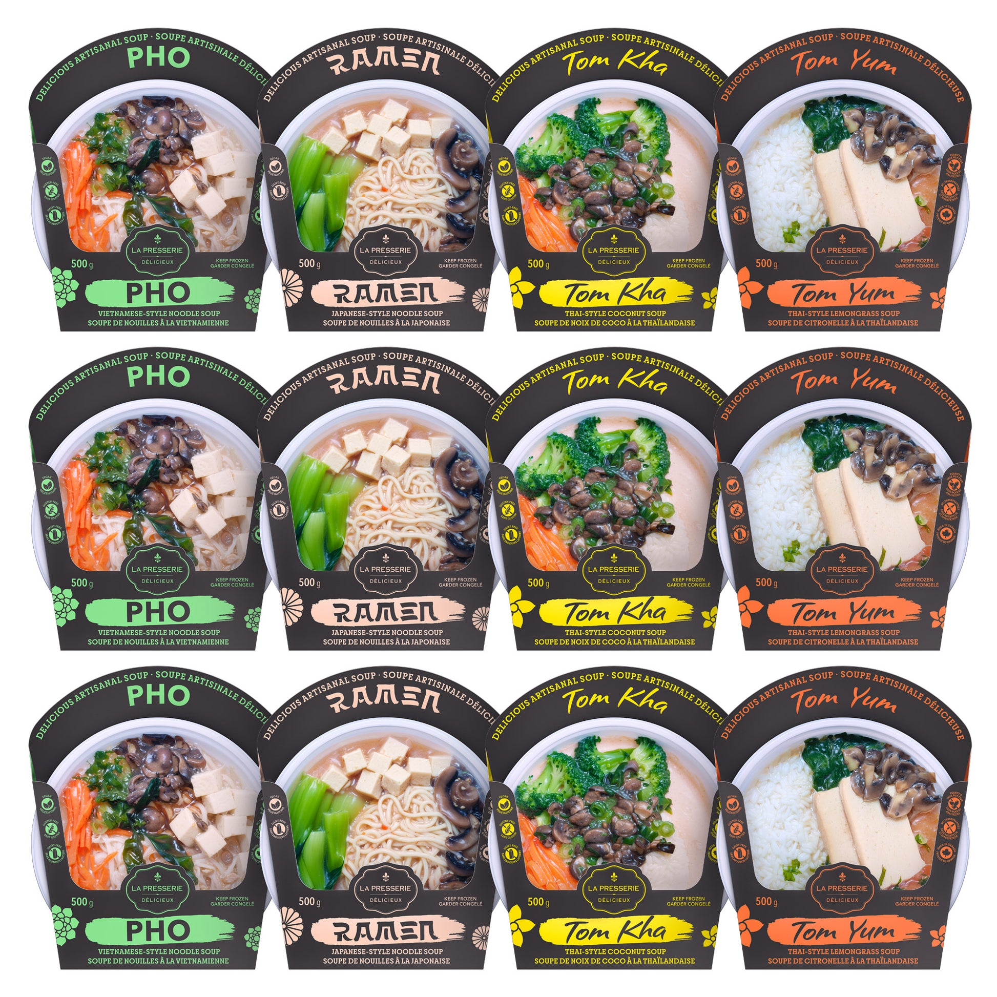 La Presserie Asian Soups, 12 × 500 g - image 2