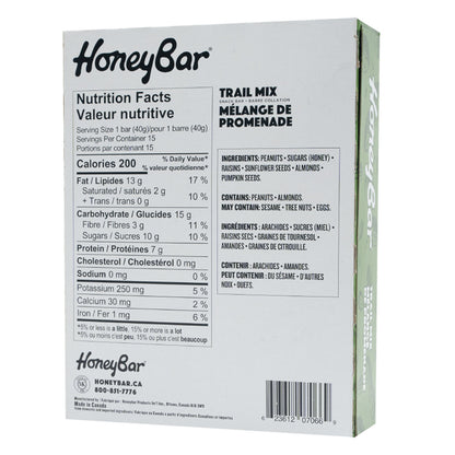 HoneyBar Snacks Bars, Variety Pack, 30 × 40 g - image 6