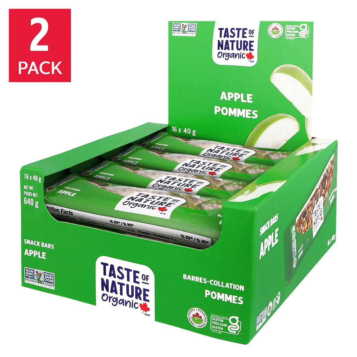Taste of Nature Snack Bars, 32 × 40 g - image 3