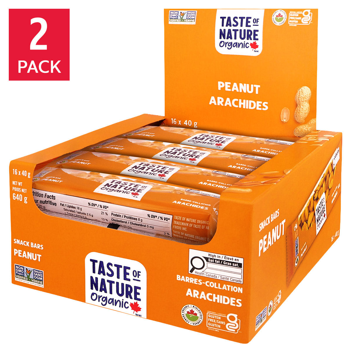 Taste of Nature Snack Bars, 32 × 40 g - image 4