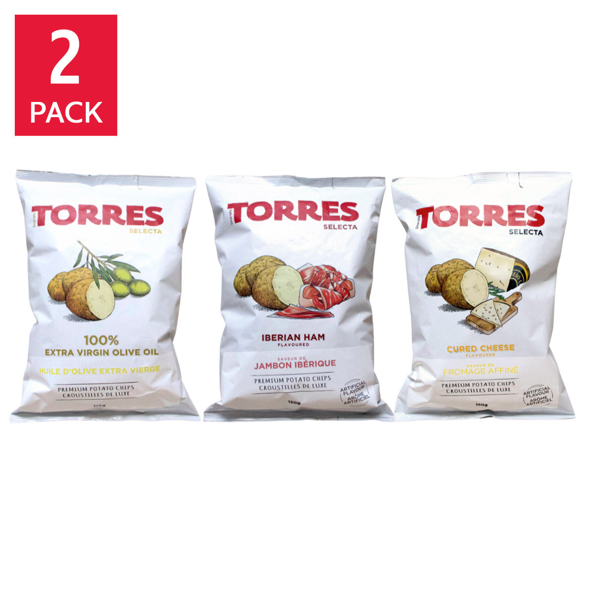 Torres Potato Chips, 6 × 125 g - image 1