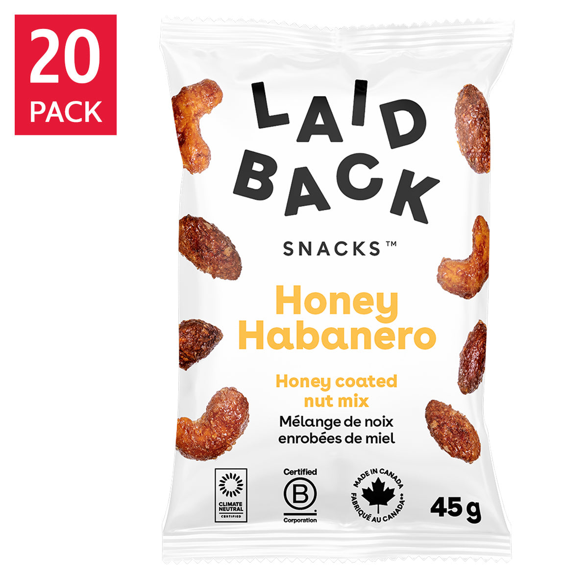 Laid Back Snacks, Snack Mix, 20 × 45 g - image 4