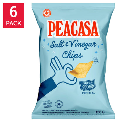 Peacasa Chickpea Chips, 6 × 128 g - image 13
