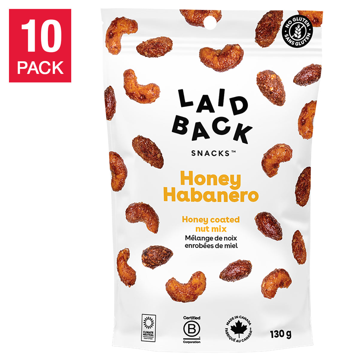 Laid Back Snacks, Snack Mix, 10 × 130 g - image 8