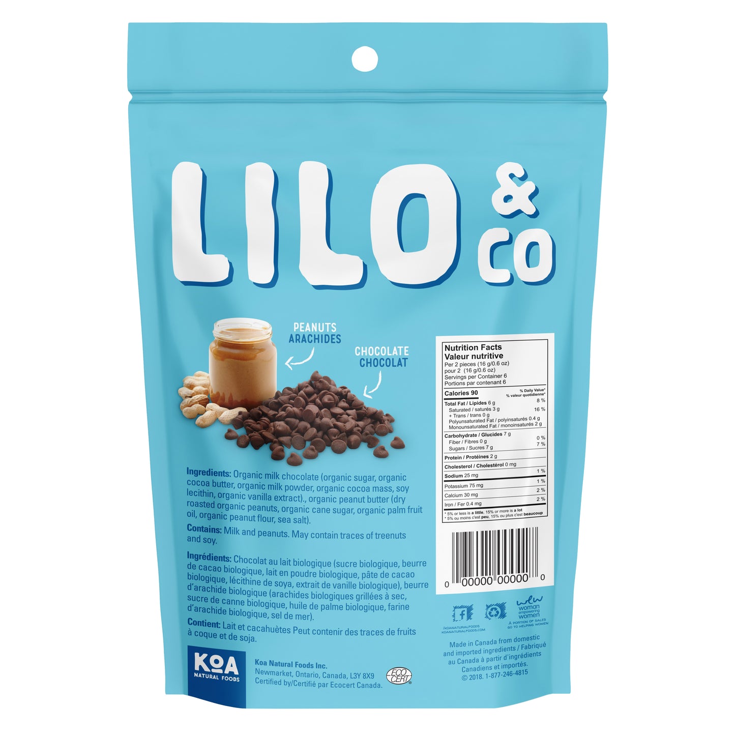 Lilo & Co Peanut Butter Cups, 6 × 96 g - image 2