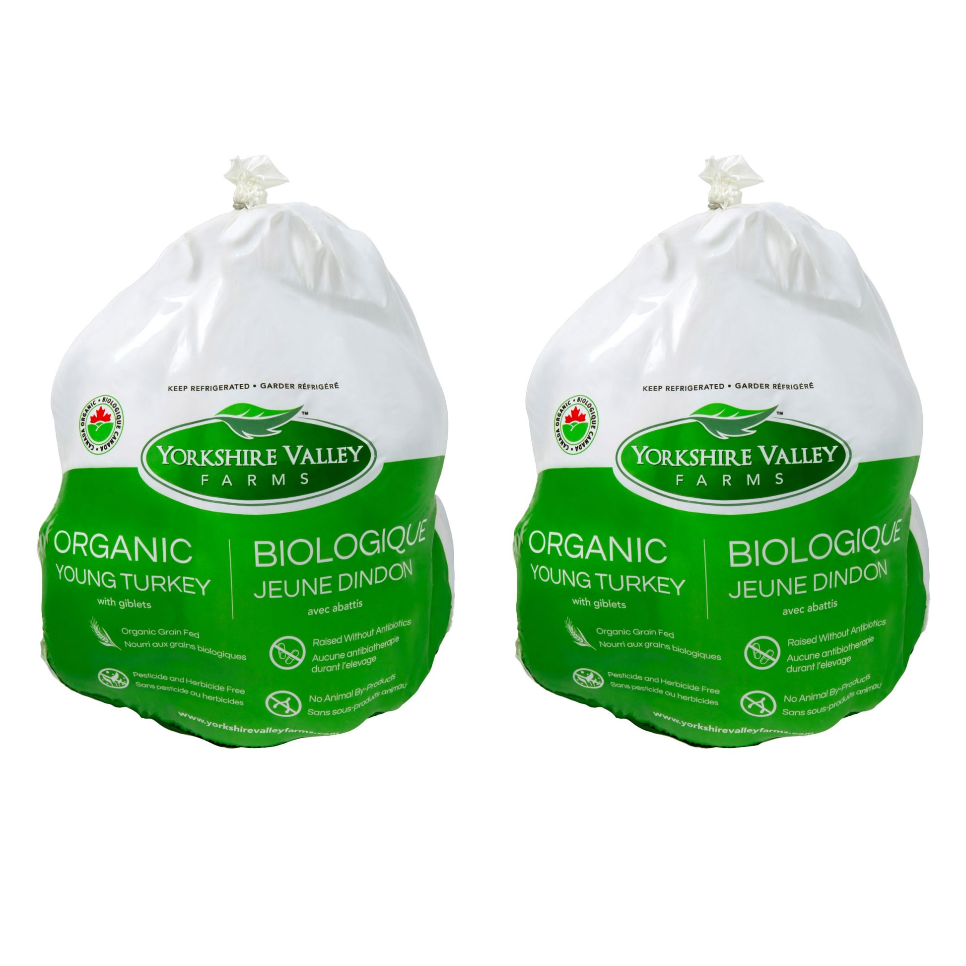 Yorkshire Valley Farms Organic Whole Turkey, 2 × 6 kg - image 2