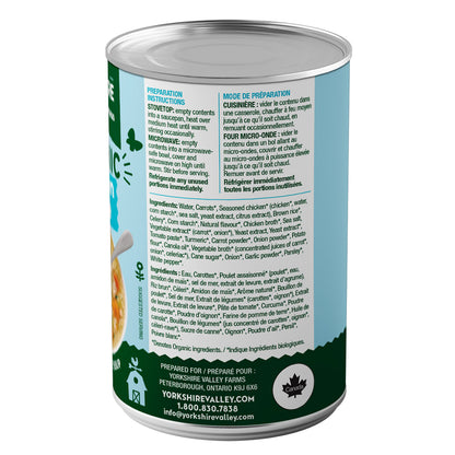 Yorkshire Valley Farms Organic Chicken & Brown Rice Soup, 12 x 398 mL - image 4