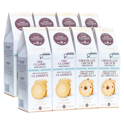 Mary Macleod's Gluten Free Shortbread Cookies, Variety Pack, 8 × 120 g - image 1