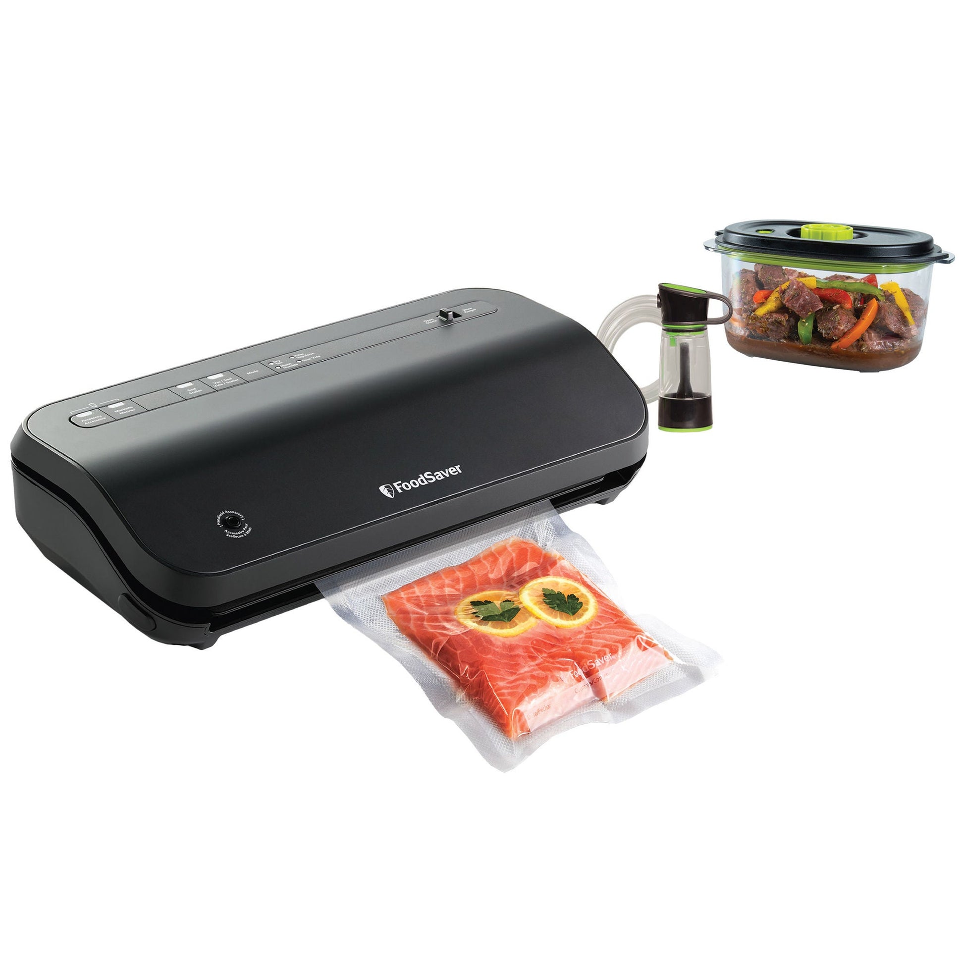 FoodSaver Vacuum Sealer Kit with Bags, Rolls and Marinate Container - image 1