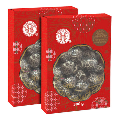 Fat Choy Dried Shiitake Mushrooms, 2 x 300 g - image 1