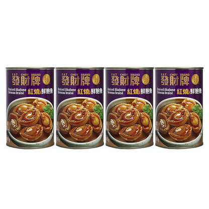 Fat Choy Braised Abalones, 4 × 425 g - image 1