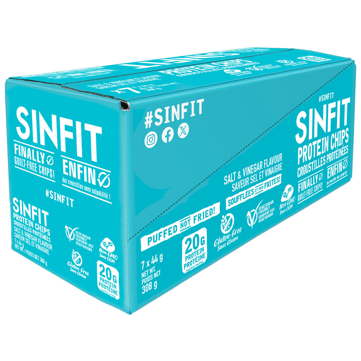 Sinfit Protein Chips, Pack of 14 - image 4