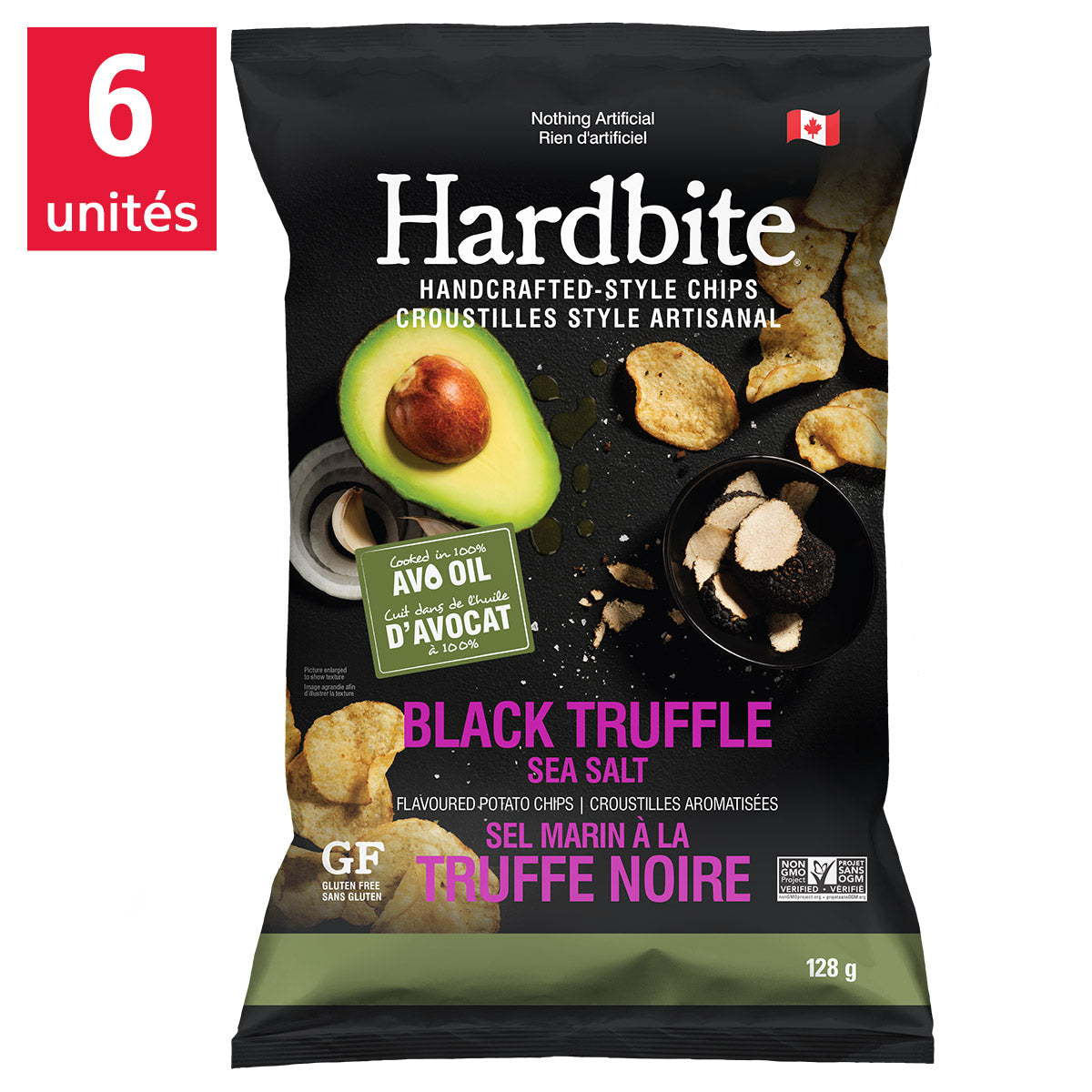 Hardbite Handcrafted-Style Chips, 6 × 128 g - image 7