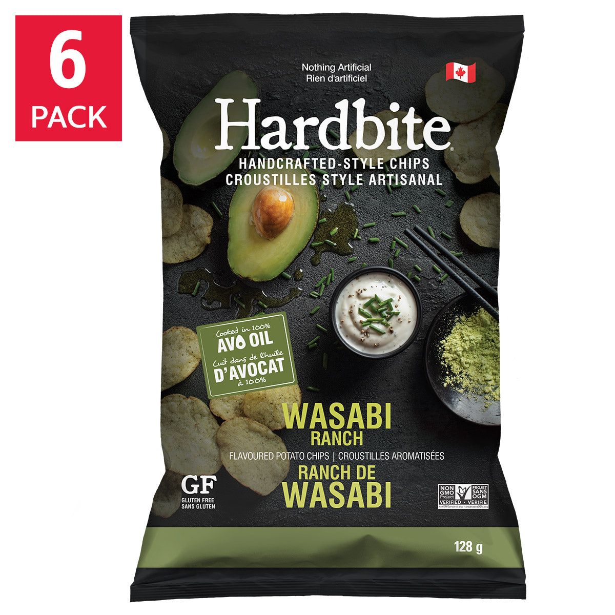 Hardbite Handcrafted-Style Chips, 6 × 128 g - image 6