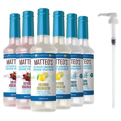 Matteo's Liquid Electrolyte Concentrate Hydration Enhancer, 6 × 750 mL - image 5
