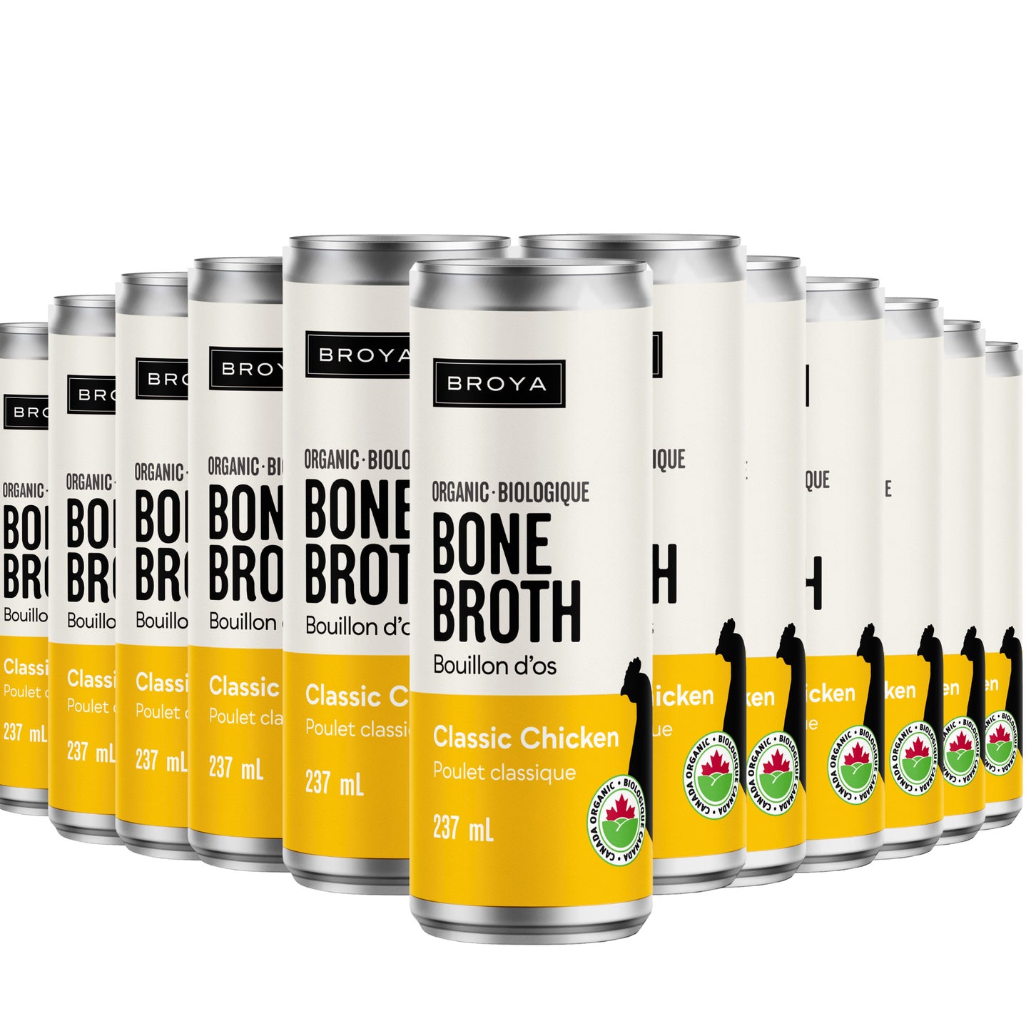 Broya Classic Bone Broth, 12 × 237 mL - image 1