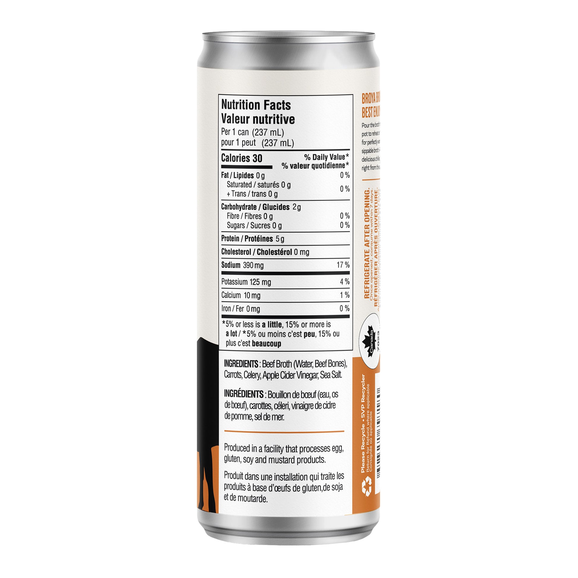 Broya Classic Bone Broth, 12 × 237 mL - image 3