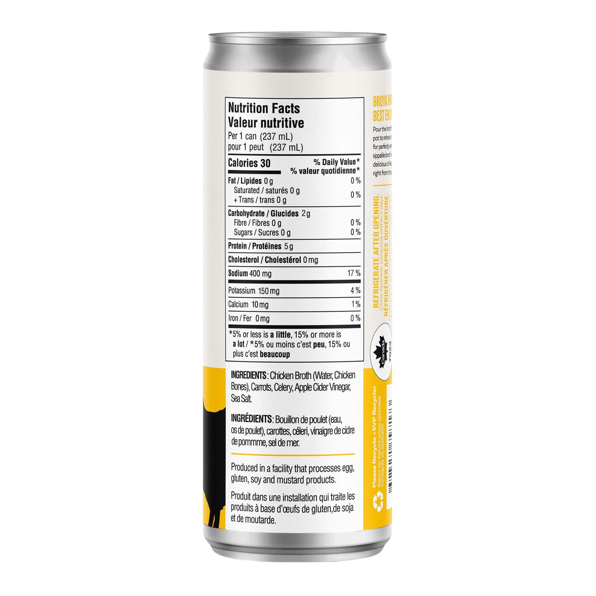 Broya Classic Bone Broth, 12 × 237 mL - image 4