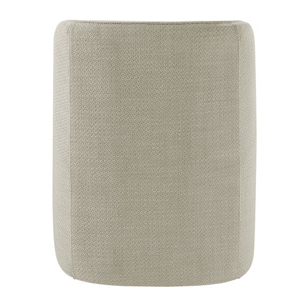 Aiden & Ivy Fabric Dining Chair with Castors