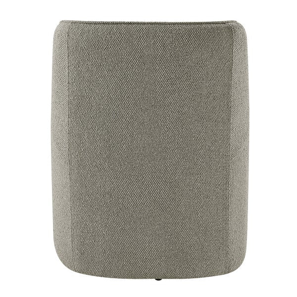 Aiden & Ivy Fabric Dining Chair with Castors