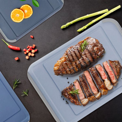 Neoflam Translucent Cutting Board Set with Non-Slip Design, 3-piece