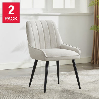 Gemini Fabric Dining Chair, 2-pack