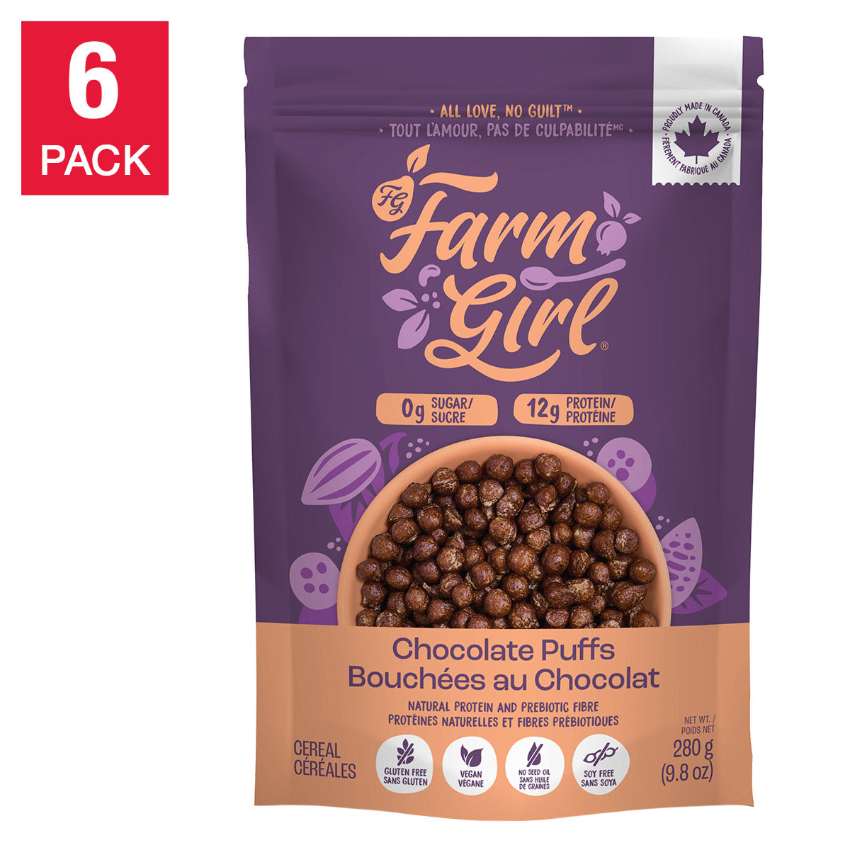 Farm Girl Cereal, 6 × 280 g - image 9