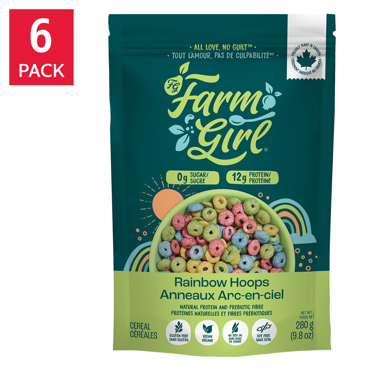 Farm Girl Cereal, 6 × 280 g - image 11