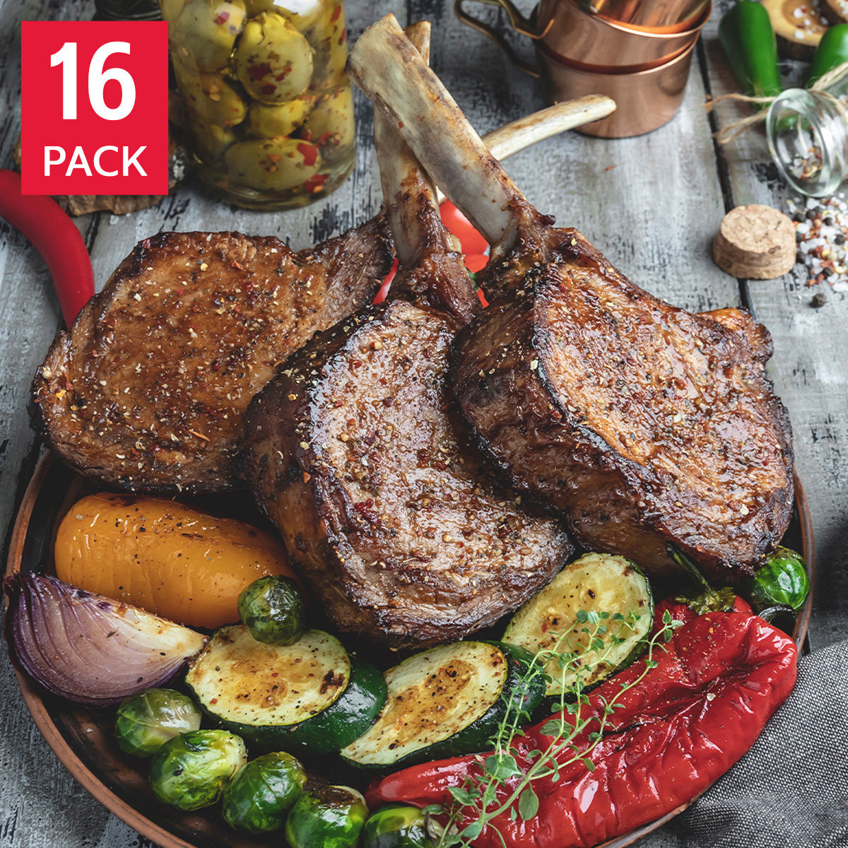 Near North Life Tomahawk Veal Chop, 16 oz - image 1